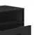 Produktbild 8 för Tv-bänk svart 80x34,5x40 cm konstruerat trä och metall