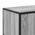 Produktbild 8 för Tv-bänk grå sonoma 80x34,5x40 cm konstruerat trä och metall