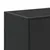 Produktbild 8 för Tv-bänk svart 100x35x50 cm konstruerat trä och metall