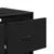 Produktbild 8 för Tv-bänk svart 60x31x39,5 cm konstruerat trä och metall