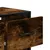 Produktbild 8 för Tv-bänk rökfärgad ek 60x31x39,5 cm trä och metall