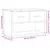 Produktbild 11 för Tv-bänk rökfärgad ek 60x31x39,5 cm trä och metall