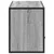 Produktbild 5 för Tv-bänk grå sonoma 100x31x39,5 cm konstruerat trä och metall