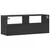 Produktbild 6 för Tv-bänk svart 100x31x39,5 cm konstruerat trä och metall
