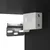 Produktbild 8 för Tv-bänk svart 100x31x39,5 cm konstruerat trä och metall