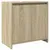 Produktbild 2 för Tvättställsskåp sonoma-ek 60x33x60 cm konstruerat trä