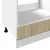Produktbild 10 för Överskåp sonoma-ek 60x46x81,5 cm konstruerat trä