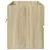 Produktbild 5 för Tvättställsskåp sonoma-ek 100x38,5x45 cm konstruerat trä