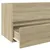 Produktbild 8 för Tvättställsskåp sonoma-ek 100x38,5x45 cm konstruerat trä