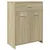 Produktbild 2 för Badrumsskåp sonoma-ek 60x33x80 cm konstruerat trä