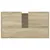 Produktbild 6 för Badrumsskåp sonoma-ek 58x33x60 cm konstruerat trä
