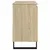 Produktbild 4 för Badrumsskåp sonoma-ek 65x33x60 cm konstruerat trä