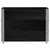 Produktbild 3 för Pallkragar 3 st svart 80x60 cm massivt furu