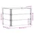 Produktbild 8 för Pallkragar 3 st svart 80x60 cm massivt furu