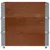 Produktbild 4 för Pallkragar 3 st brun 80x60 cm massivt furu