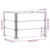 Produktbild 8 för Pallkragar 3 st brun 80x60 cm massivt furu