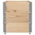 Produktbild 4 för Pallkragar 3 st 100x50 cm massivt furu