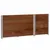 Produktbild 6 för Pallkragar 3 st brun 100x50 cm massivt furu