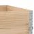 Produktbild 7 för Pallkragar 3 st 100x100 cm massivt furu