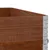 Produktbild 7 för Pallkragar 3 st brun 100x100 cm massivt furu