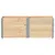 Produktbild 3 för Pallkragar 3 st 150x50 cm massivt furu