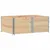 Produktbild 2 för Pallkragar 3 st 150x100 cm massivt furu