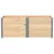 Produktbild 3 för Pallkragar 3 st 150x100 cm massivt furu