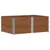Produktbild 2 för Pallkragar 3 st brun 150x100 cm massivt furu