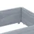 Produktbild 7 för Odlingslåda grå 150x50 cm massivt furuträ