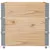 Produktbild 4 för Odlingslåda 80x60 cm massivt furuträ