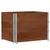 Produktbild 2 för Odlingslåda brun 80x60 cm massiv furu