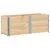 Produktbild 2 för Odlingslåda 150x50 cm massivt furuträ