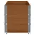 Produktbild 4 för Odlingslåda brun 150x50 cm massiv furu