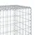 Produktbild 6 för Gabionkorg med skydd 400x50x150 cm galvaniserat järn