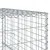 Produktbild 6 för Gabionkorg med skydd 600x100x150 cm galvaniserat järn