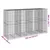 Produktbild 7 för Gabionkorg med skydd 350x100x200 cm galvaniserat järn