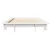 Produktbild 4 för Sängram utan madrass vit 100x200 cm massiv furu