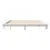 Produktbild 4 för Sängram utan madrass vit 120x190 cm massiv furu