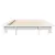 Produktbild 4 för Sängram utan madrass vit 90x190 cm massiv furu