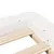 Produktbild 7 för Sängram utan madrass vit 90x190 cm massiv furu