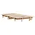 Produktbild 6 för Sängram utan madrass 75x190 cm massiv furu