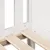 Produktbild 7 för Barnsäng med husram vit 90x190 cm massiv furu