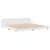 Produktbild 3 för Sängram utan madrass vit 180x200 cm massiv furu