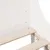 Produktbild 7 för Sängram utan madrass vit 120x200 cm massiv furu