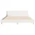 Produktbild 4 för Sängram utan madrass vit 135x190 cm massiv furu