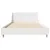 Produktbild 4 för Sängram utan madrass vit 90x190 cm massiv furu