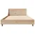 Produktbild 4 för Sängram utan madrass 75x190 cm massiv furu