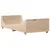 Produktbild 3 för Sängram utan madrass 100x200 cm massiv furu