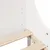 Produktbild 7 för Sängram utan madrass vit 100x200 cm massiv furu
