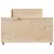 Produktbild 4 för Sängram utan madrass 90x200 cm massiv furu